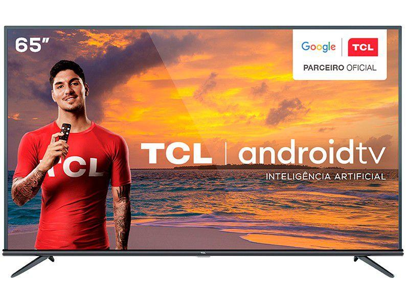 Smart TV 4K LED 65” TCL 65P8M Android Wi-Fi - Bluetooth HDR